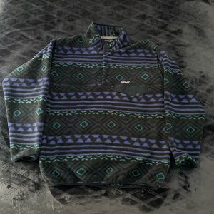 Men’s Patagonia quarter button up fleece pullover
